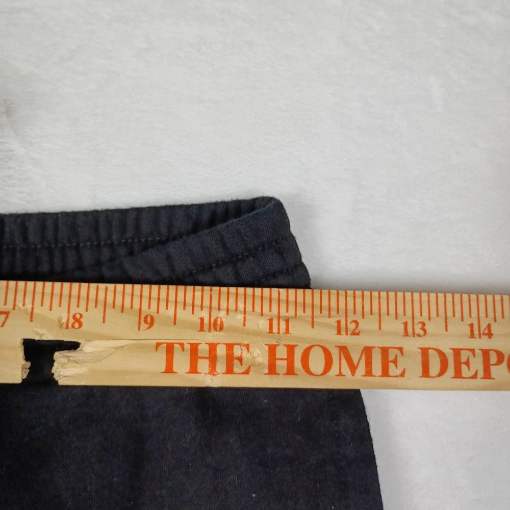 Jordan Boys Black Fleece Jogger Sweatpants Red Logo Graphic‎ Size M 10-12YRS